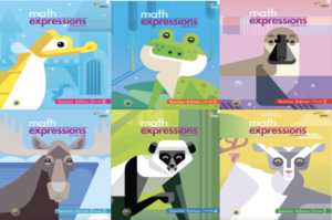 Image of K-5 Math Expressions Textbooks